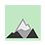 Stilisierte Abbildung eines Gebirges, als Symbol für den Gelände-Joker